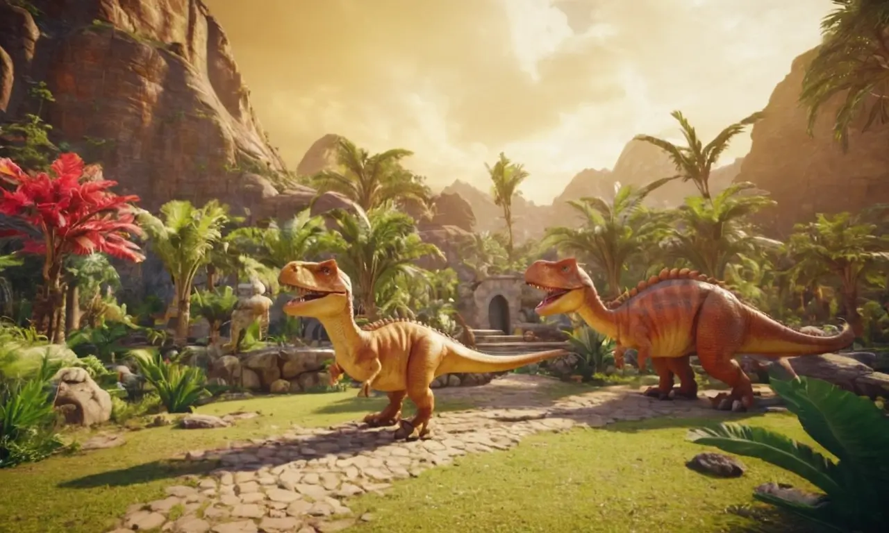 Rare dino habitat